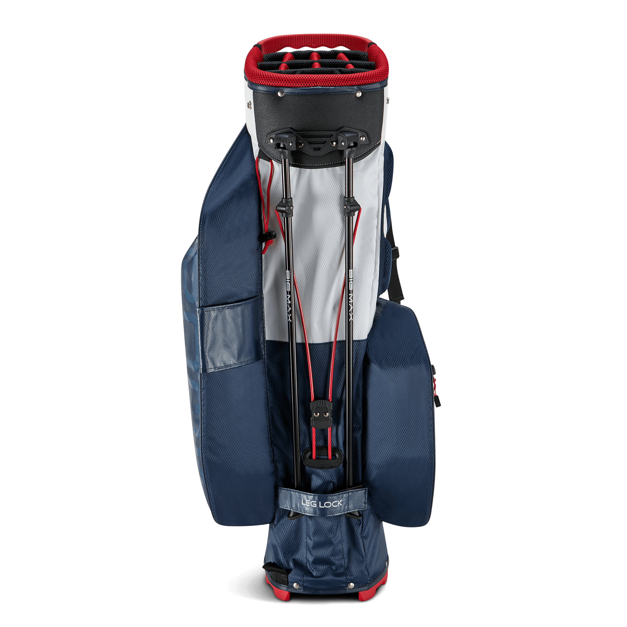 Big Max Aqua Hybrid 4 standbag navy/wit/rood