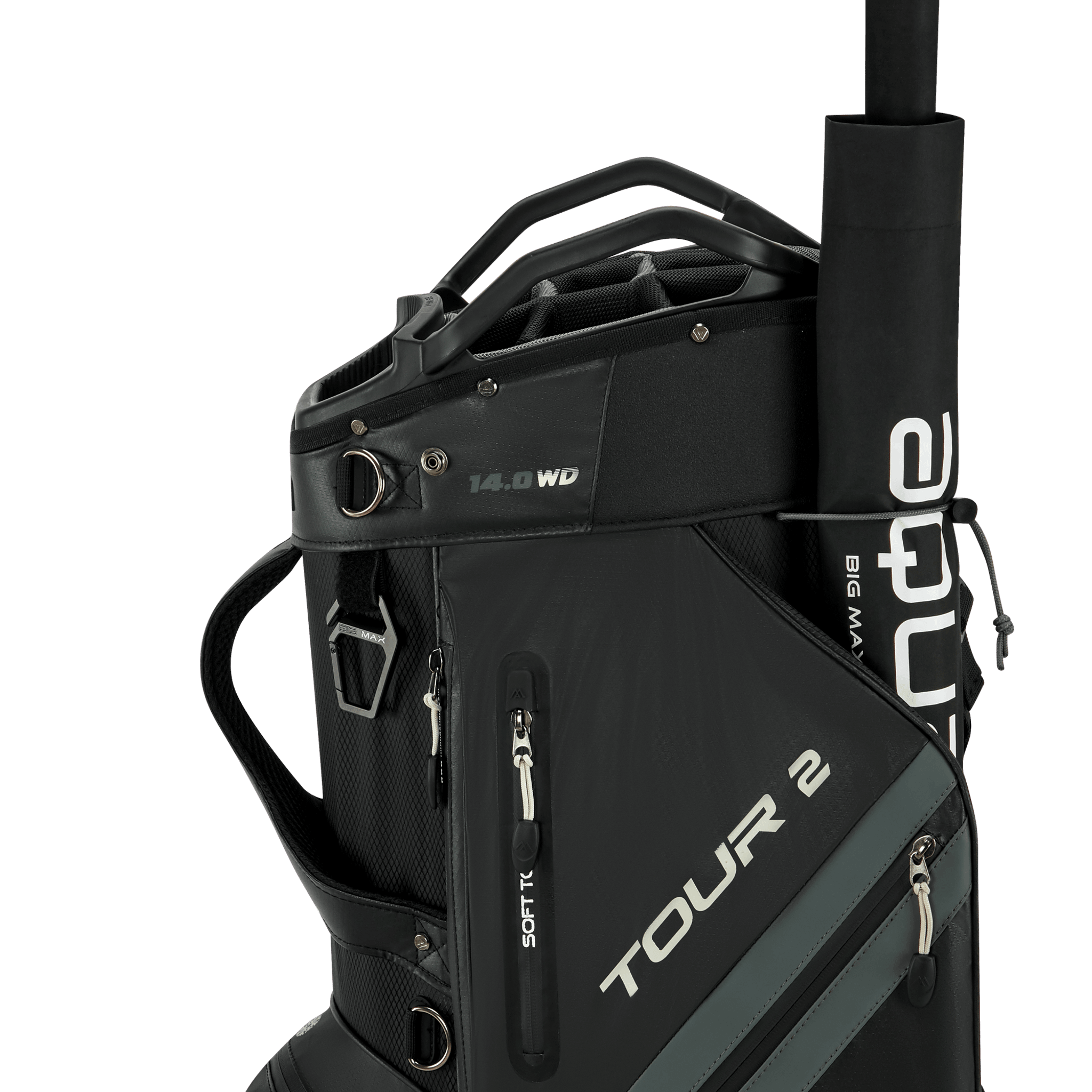 Big Max Dri Lite Tour 2 Cartbag Zwart