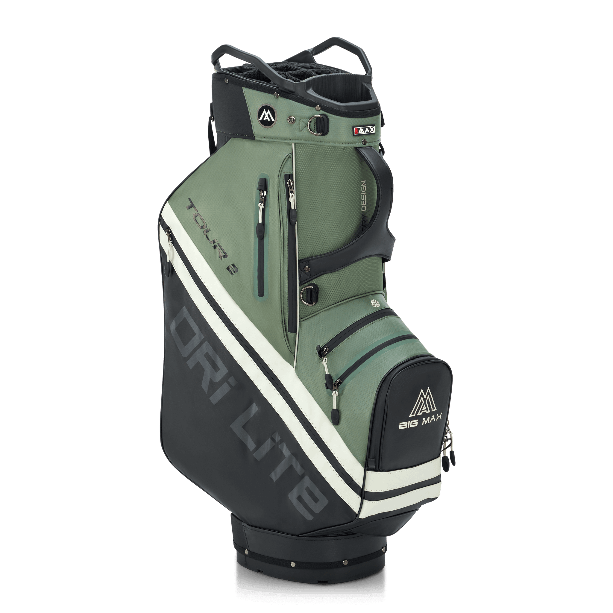 Big Max Dri Lite Tour 2 Cartbag zwart/groen