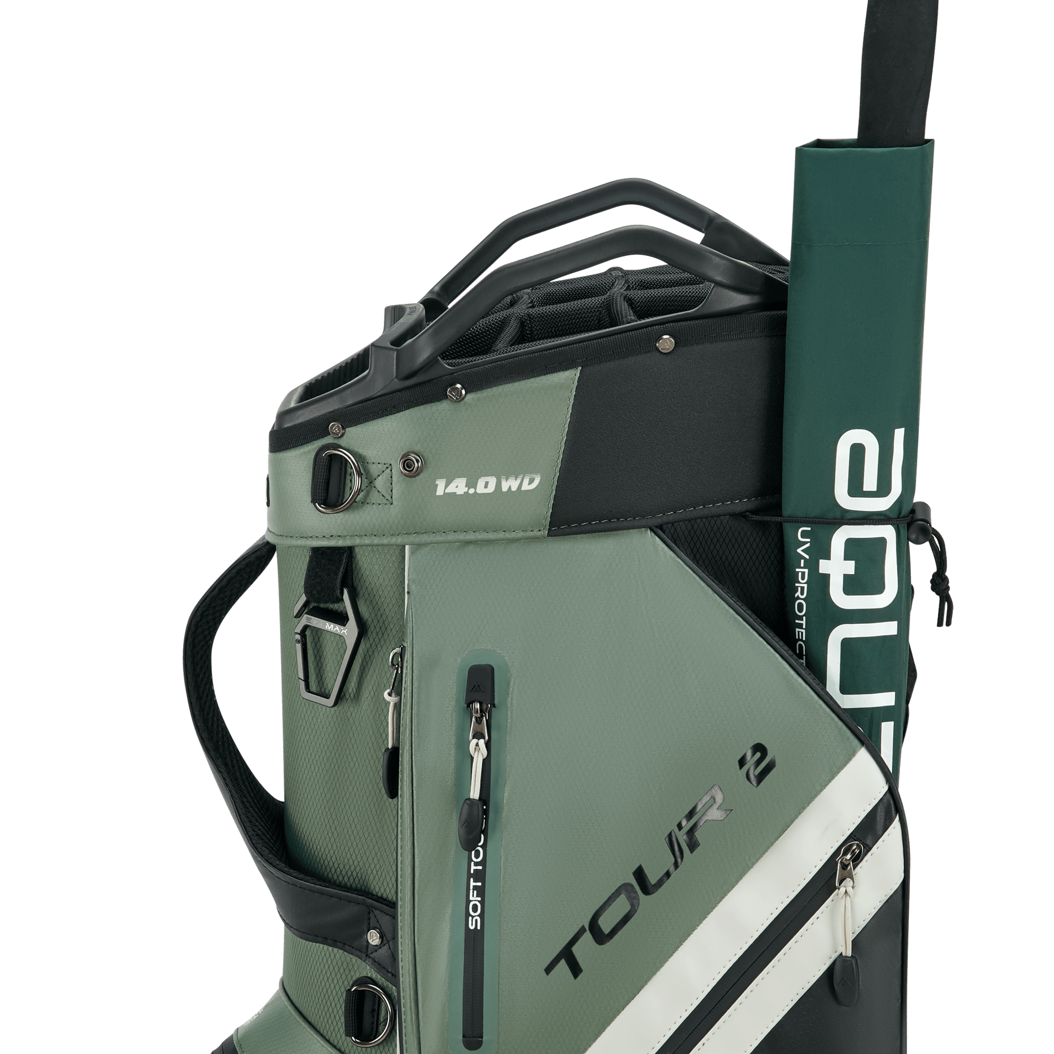 Big Max Dri Lite Tour 2 Cartbag zwart/groen