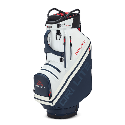 Big Max Dri Lite Tour 2 Cartbag rood/navy/wit