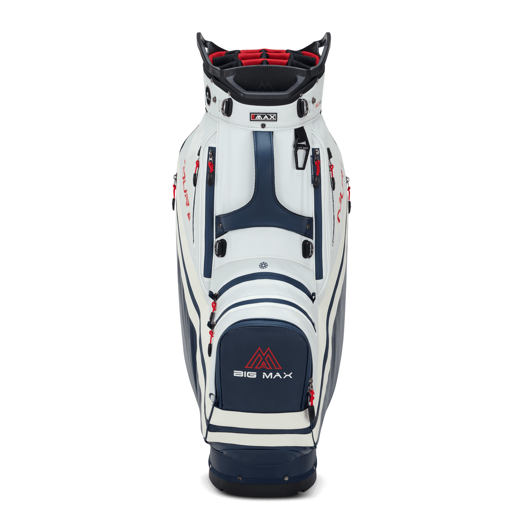 Big Max Dri Lite Tour 2 Cartbag rood/navy/wit