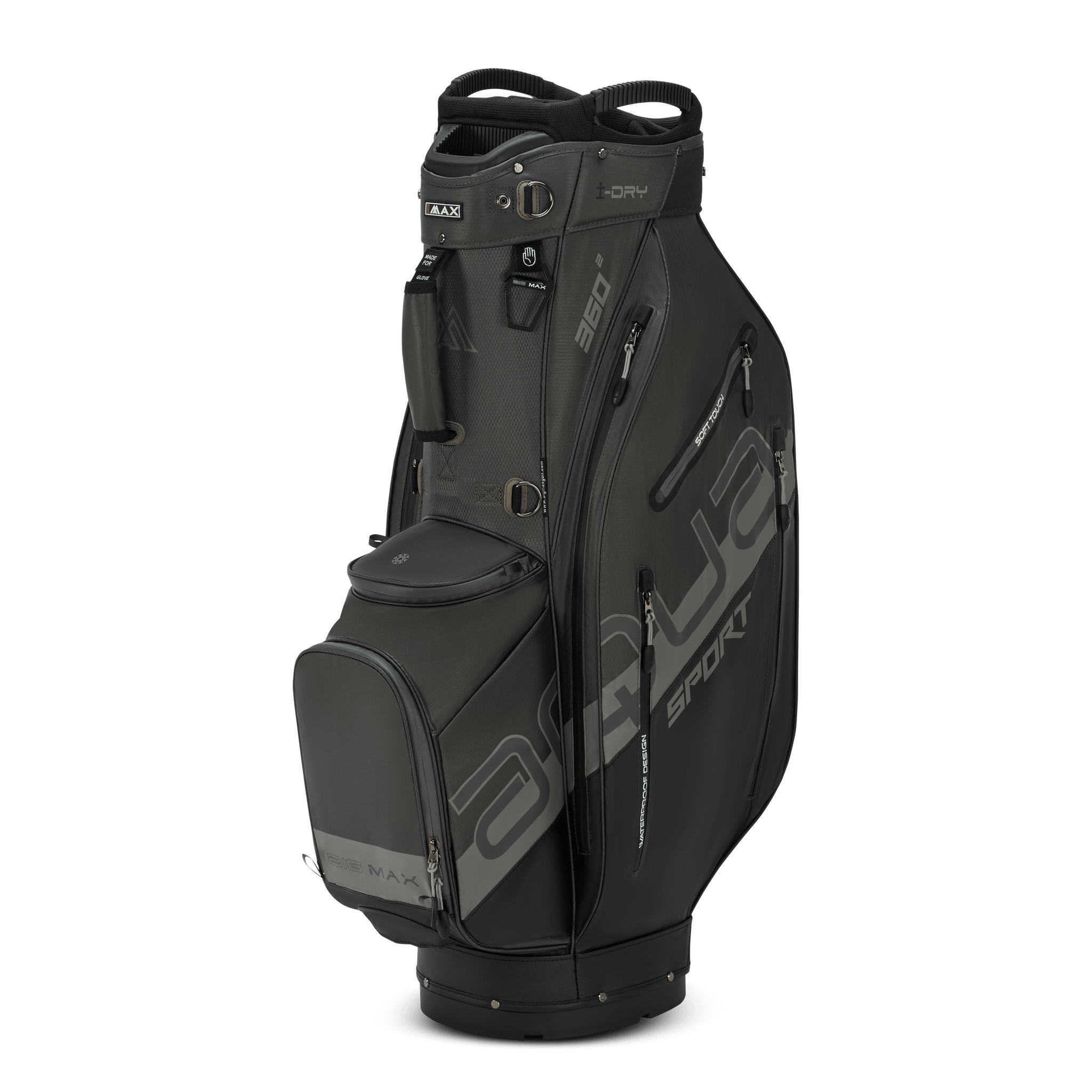 Big Max Aqua Sport 360² Cartbag Zwart / Grijs