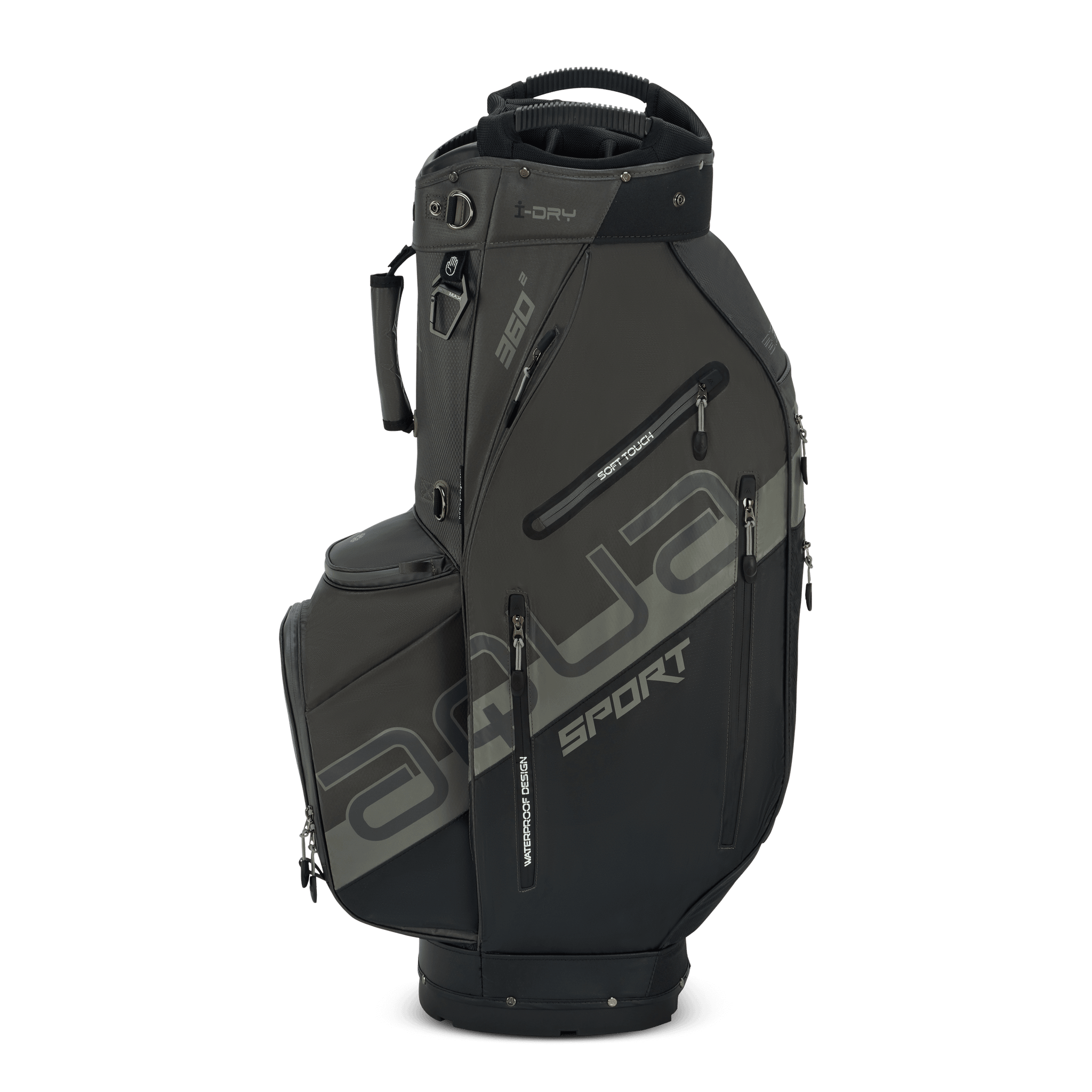Big Max Aqua Sport 360² Cartbag Zwart / Grijs