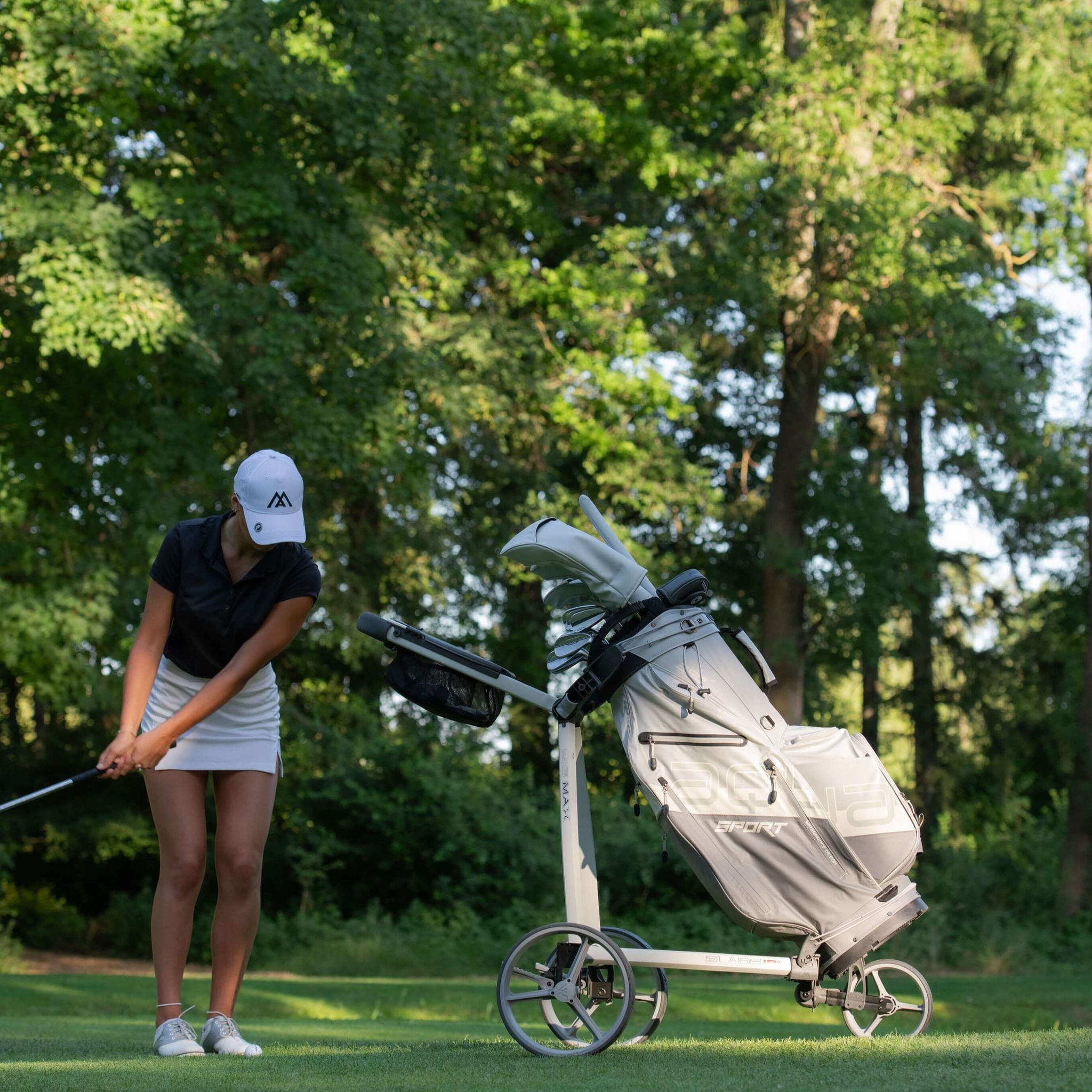 Big Max Aqua Sport 360² Cartbag Licht Grijs / Gebroken Wit