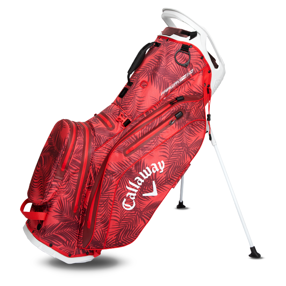 Callaway Fairway 14 Hyper Dry Standbag rood