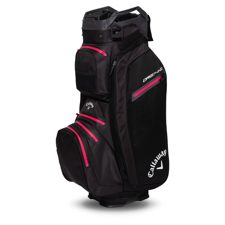 Callaway Org 14 Hyper Dry cartbag zwart/pink