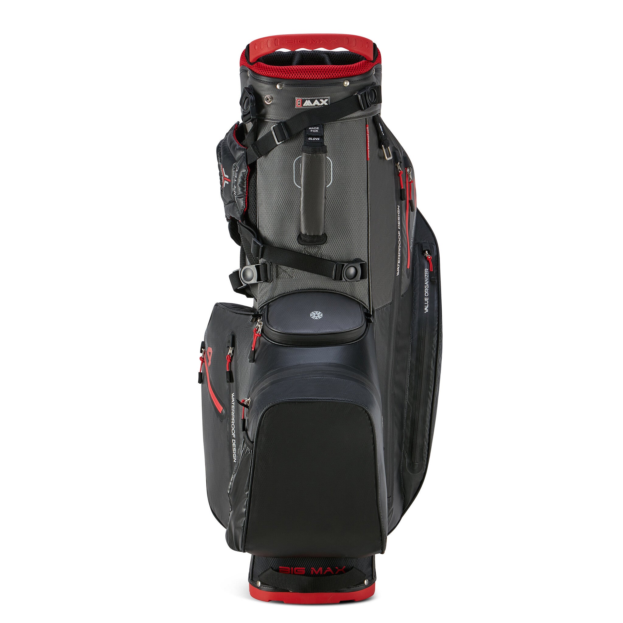 Big Max Aqua Hybrid 4 standbag zwart/grijs