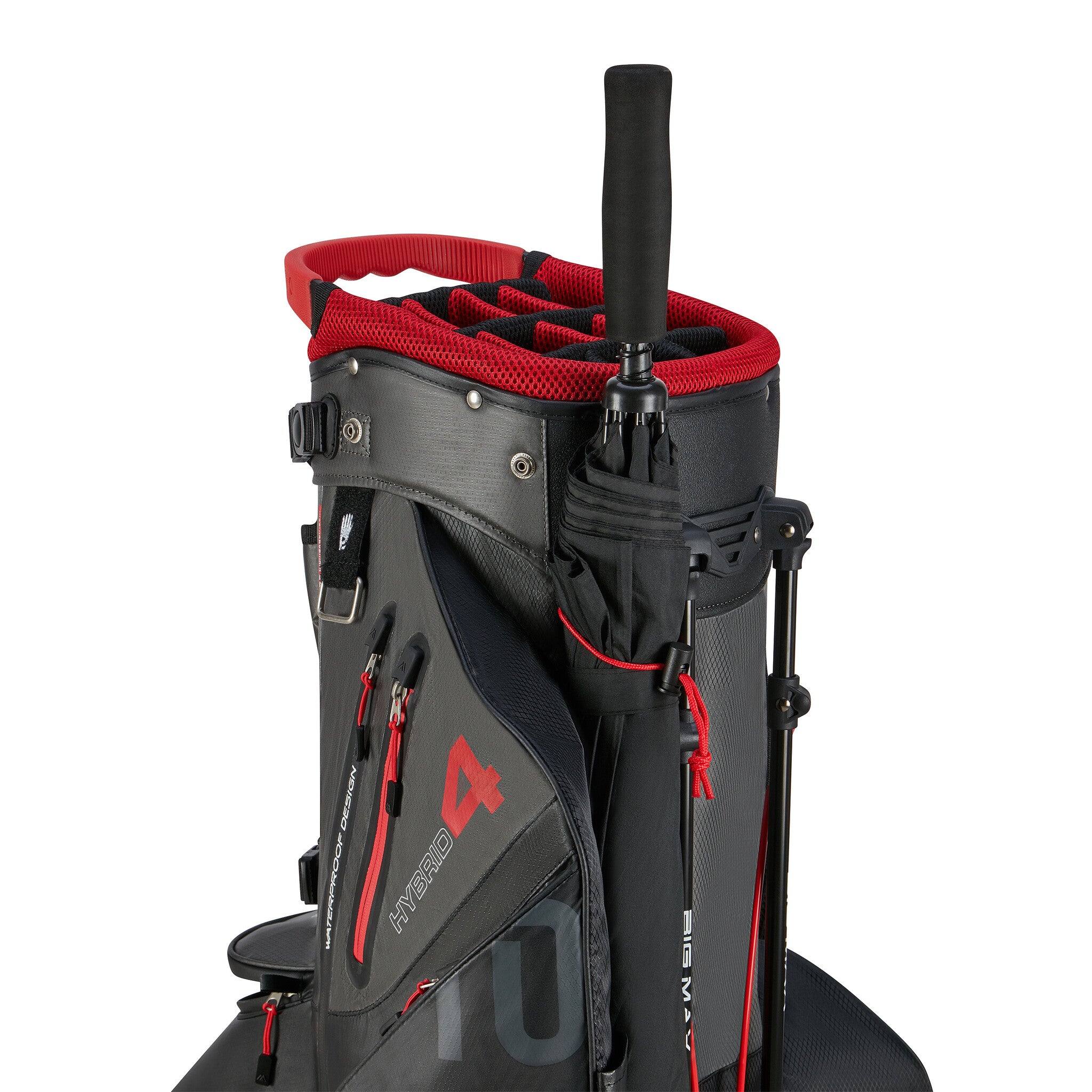 Big Max Aqua Hybrid 4 standbag zwart/grijs