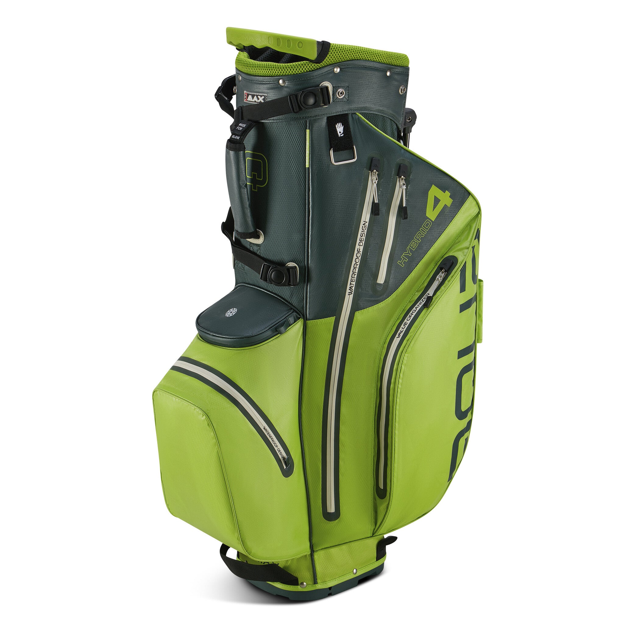 Big Max Aqua Hybrid 4 standbag groen/lime