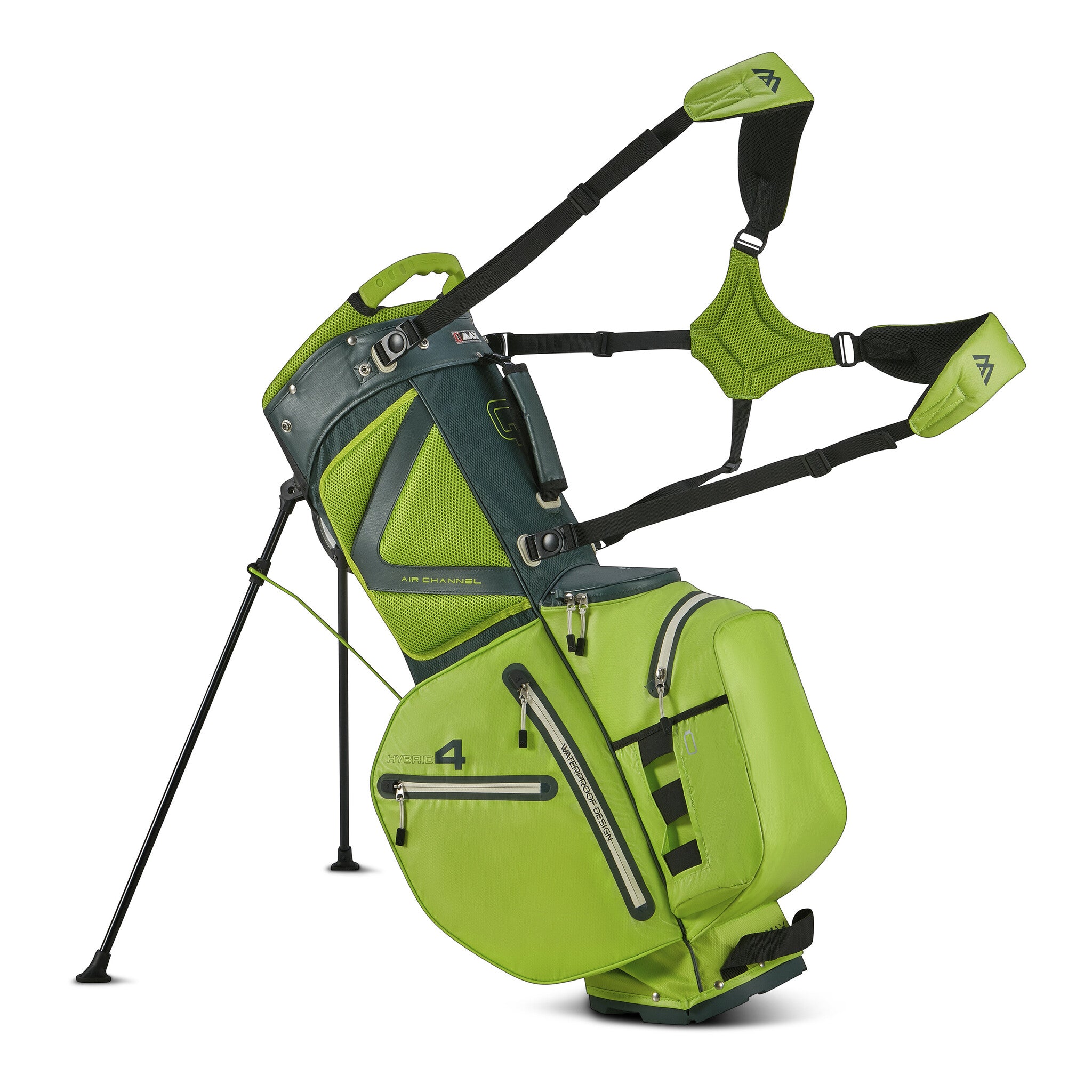 Big Max Aqua Hybrid 4 standbag groen/lime