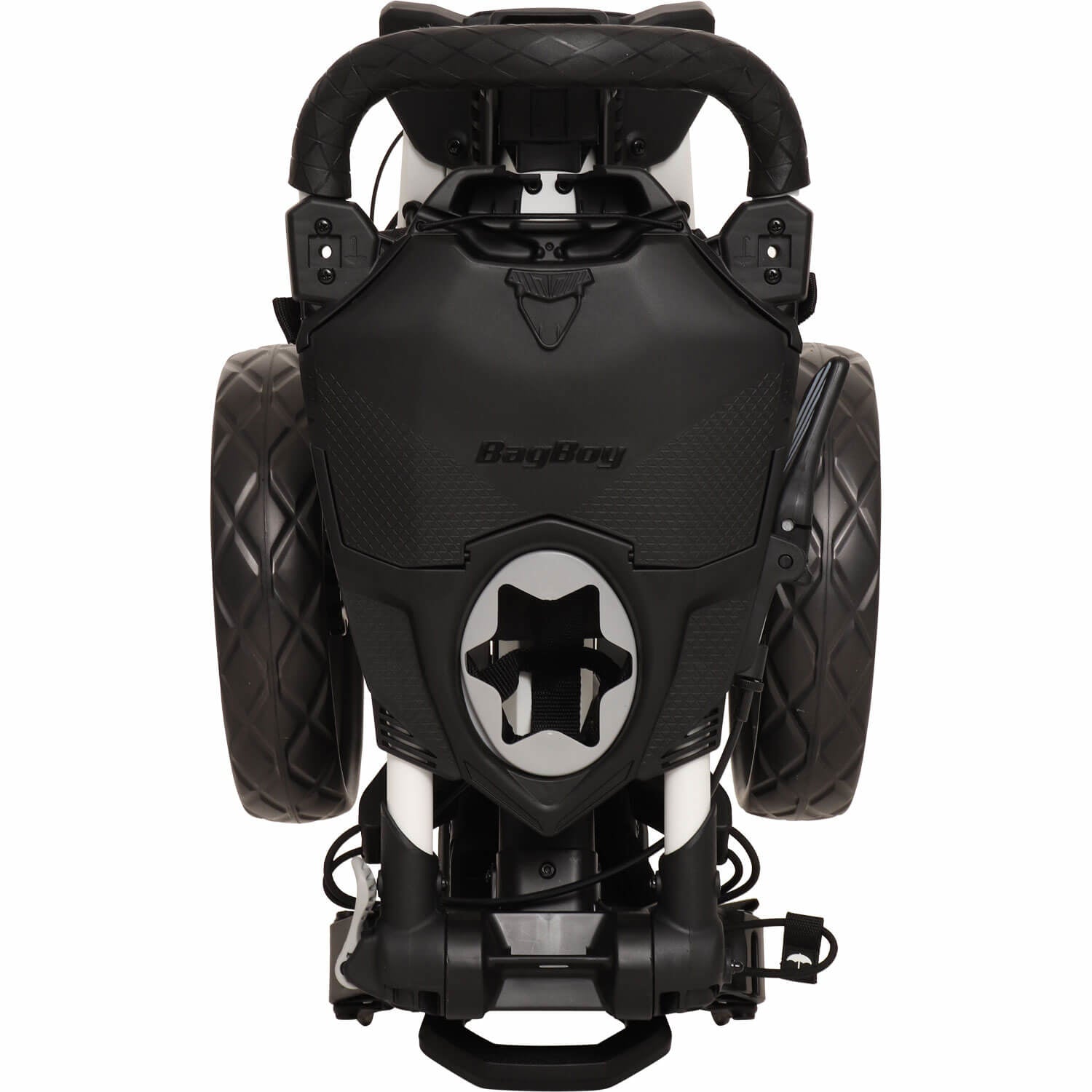 BagBoy Nitron golftrolley navy/rood