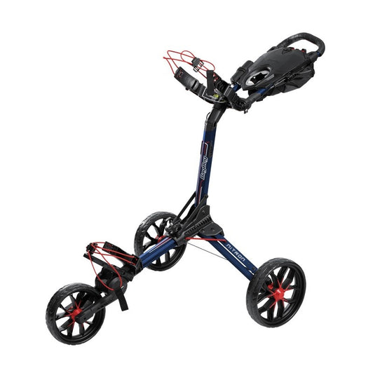 BagBoy Nitron golftrolley navy/rood