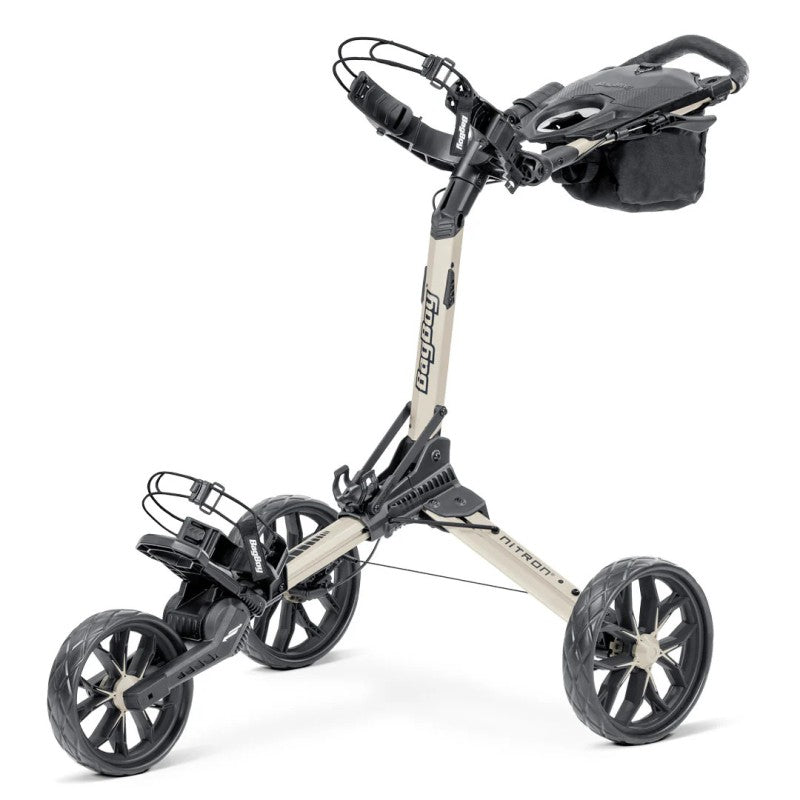 BagBoy Nitron golftrolley zwart/zand