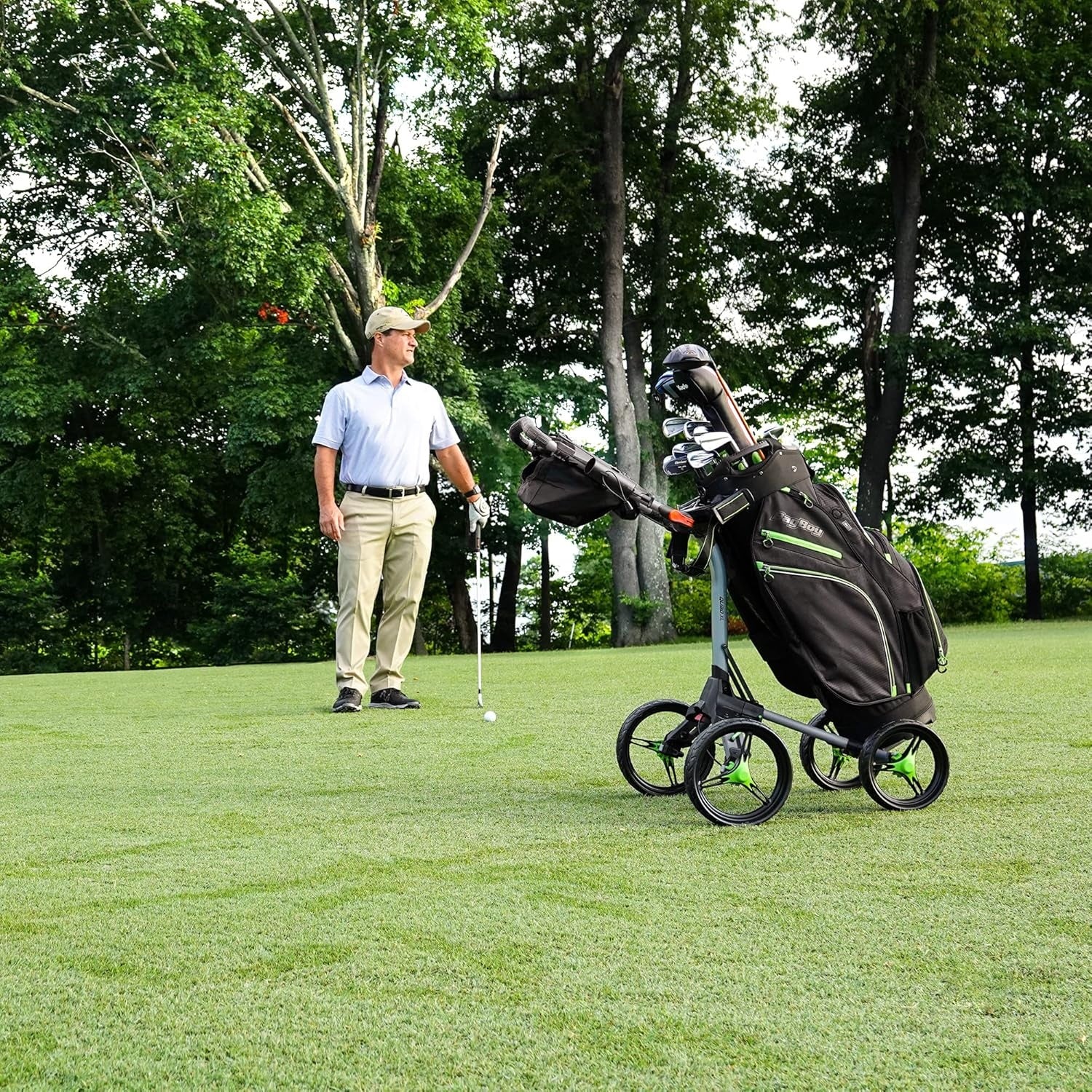 BagBoy Quad XL golftrolley