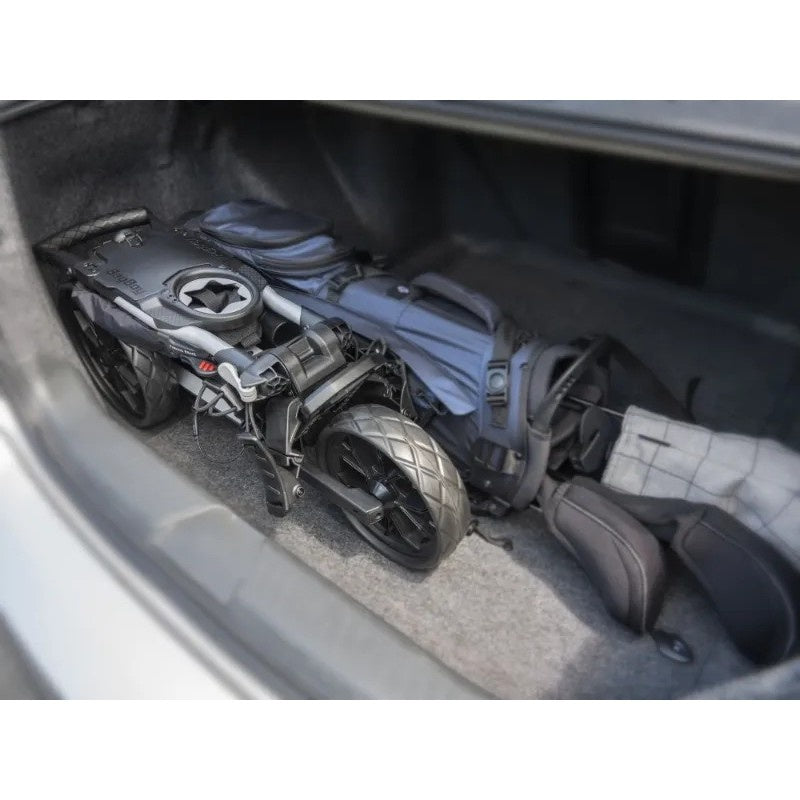 BagBoy Slimfold golftrolley wit/zwart