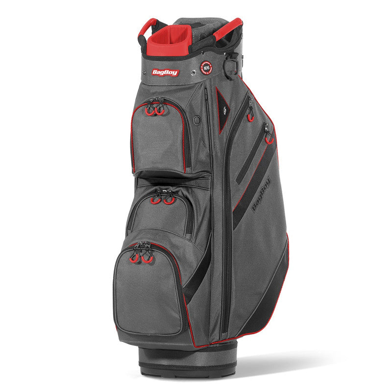BagBoy DG Lite III cartbag grijs/rood