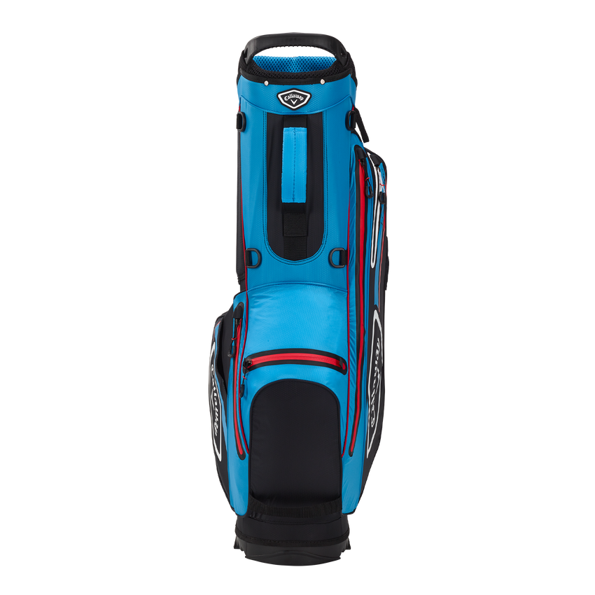 Callaway Chev Dry standbag zwart/blauw/rood