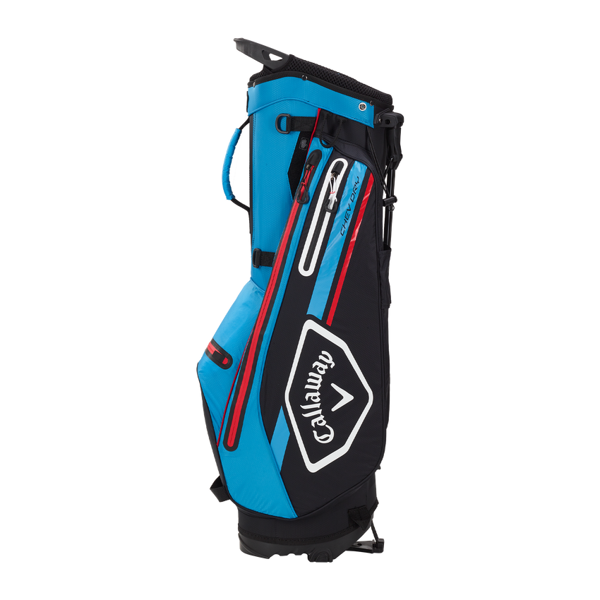 Callaway Chev Dry standbag zwart/blauw/rood