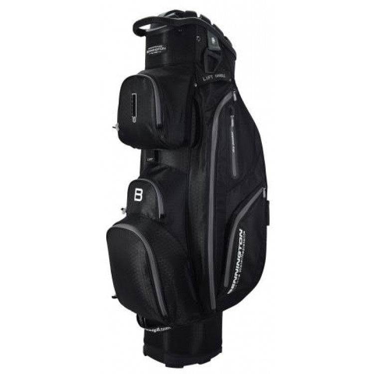 Bennington QO 14 WR cartbag zwart - 2023