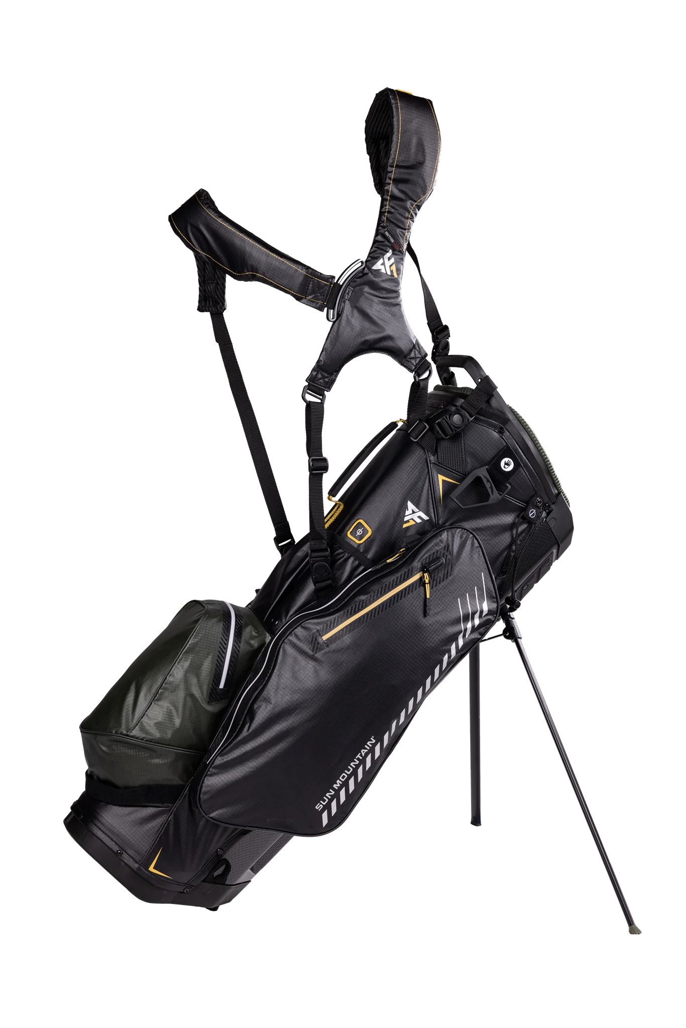 Sun Mountain Fast Hybrid SF1 standbag zwart/mos