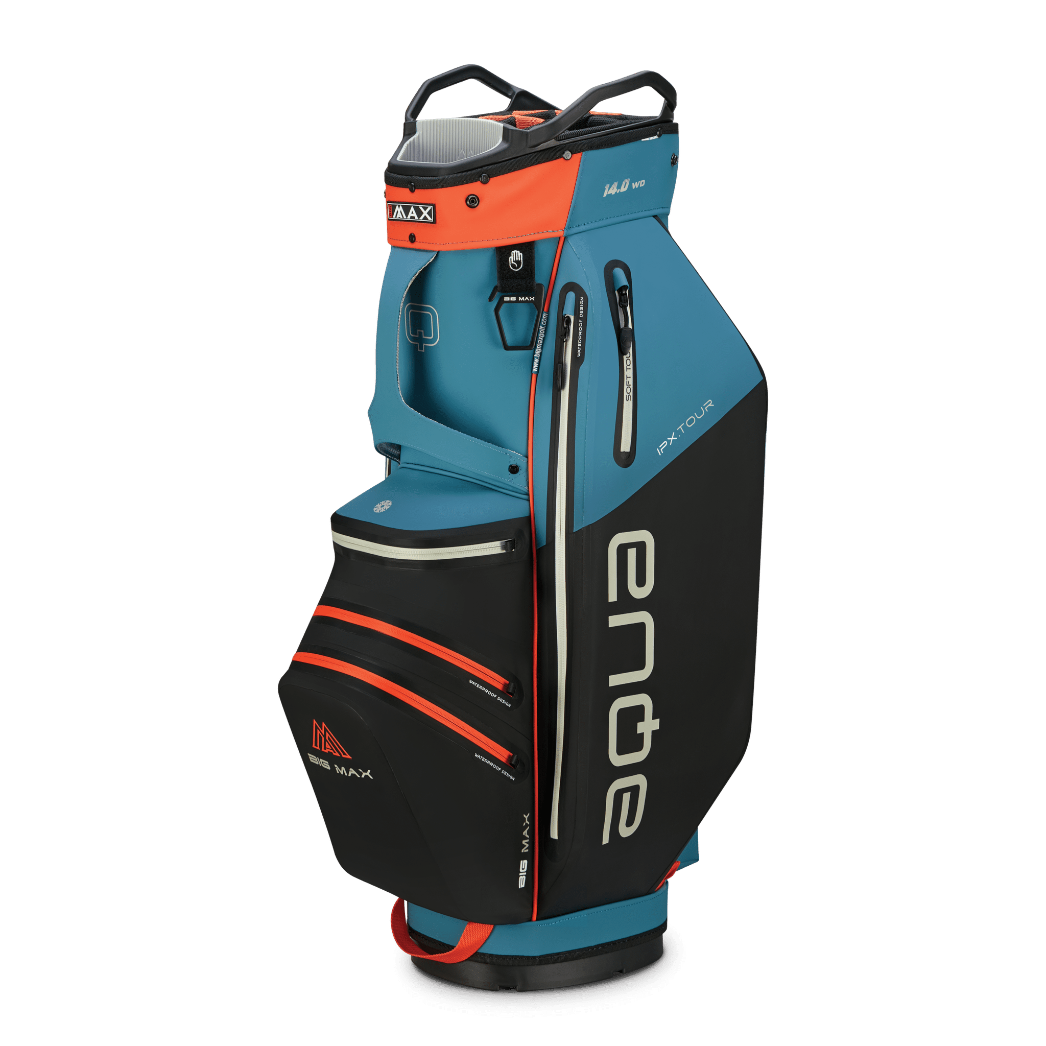Big Max AQUA IPX Tour cartbag blauw/zwart