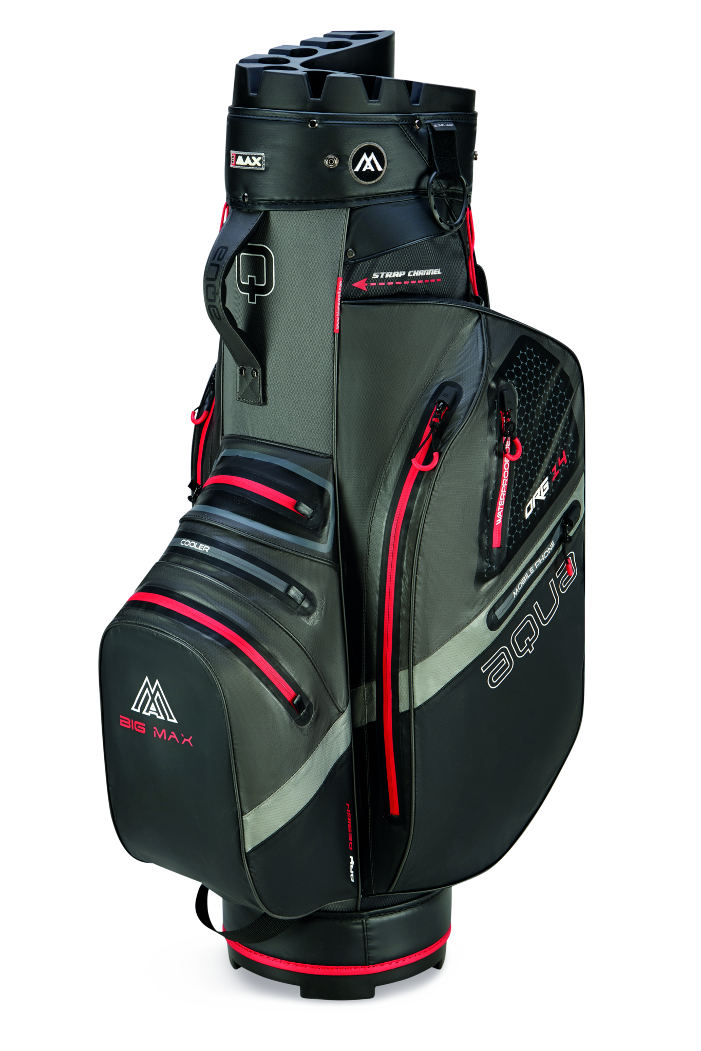 Big Max Aqua Silencio 4 cartbag grijs
