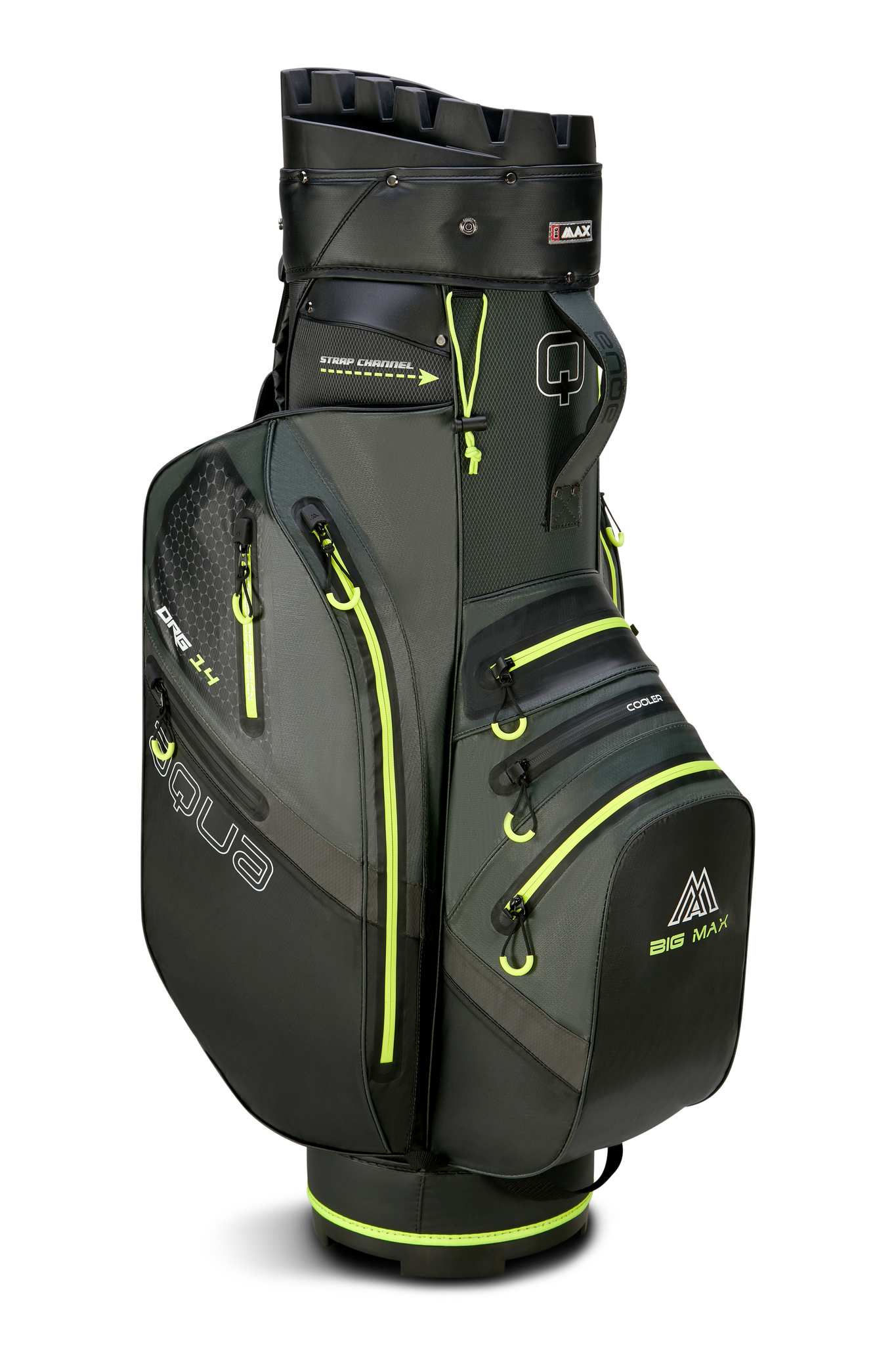 Big Max Aqua Silencio 4 cartbag groen