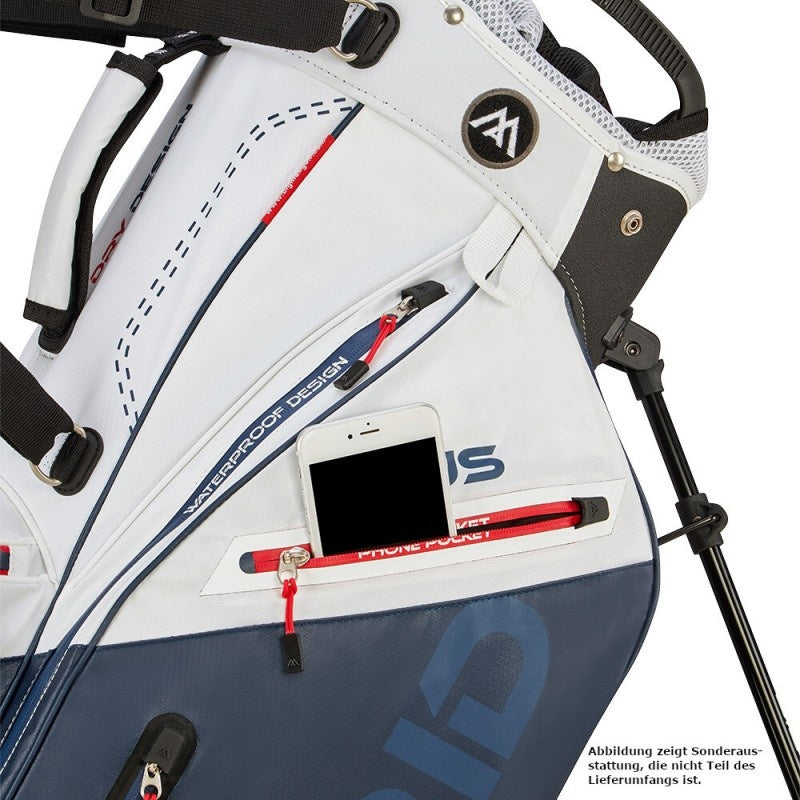 Big Max Dri Lite Hybrid Plus standbag wit/marine