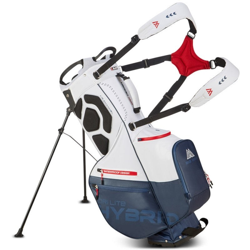 Big Max Dri Lite Hybrid Plus standbag wit/marine