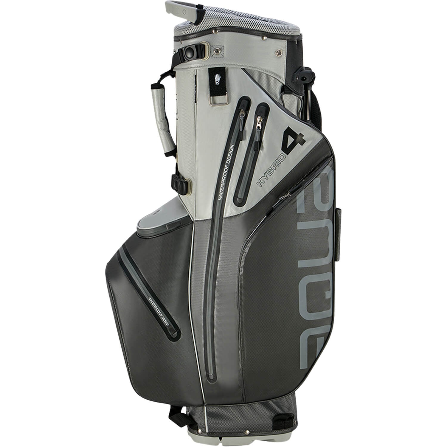 Big Max Aqua Hybrid 4 standbag grijs/zilver