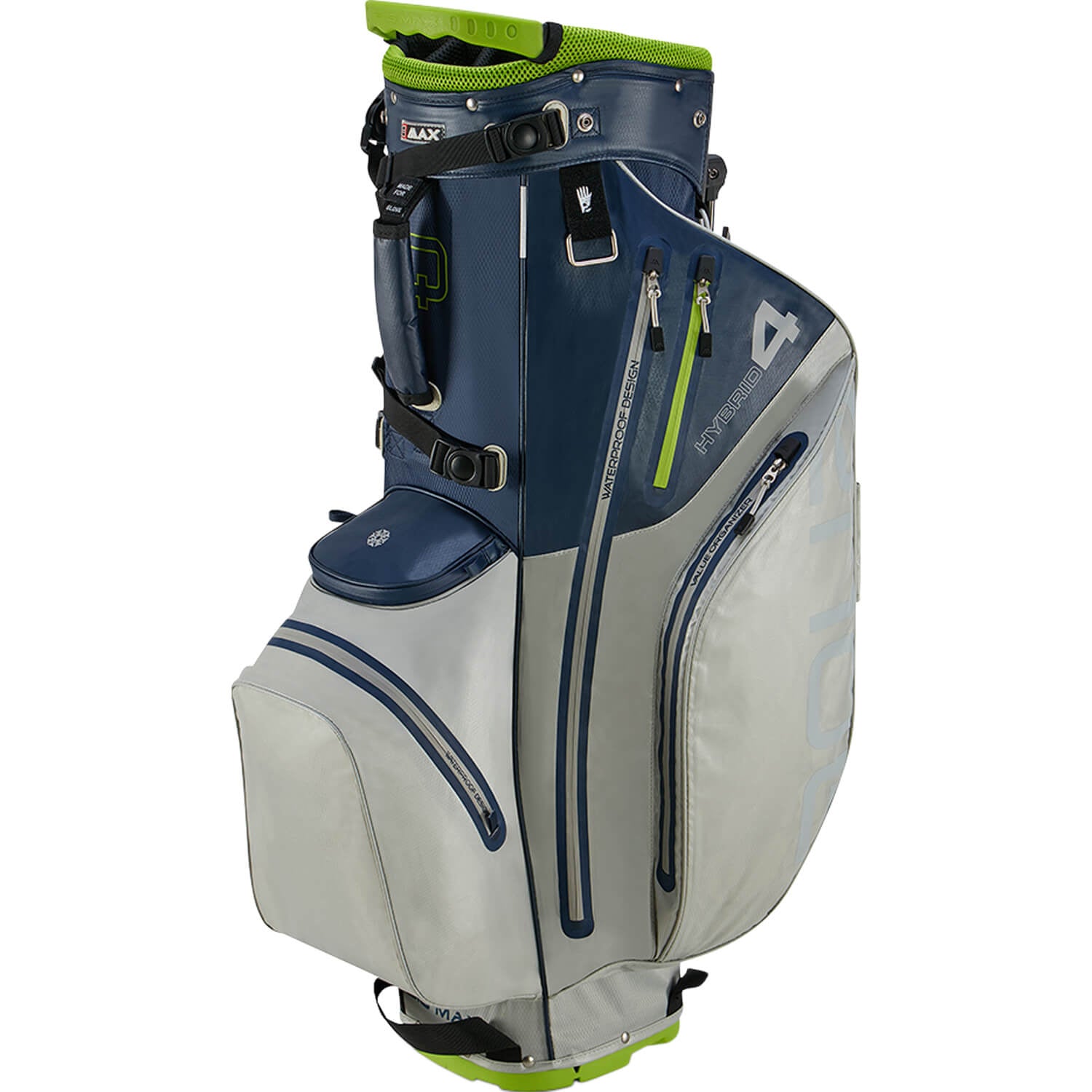 Big Max Aqua Hybrid 4 standbag navy/grijs
