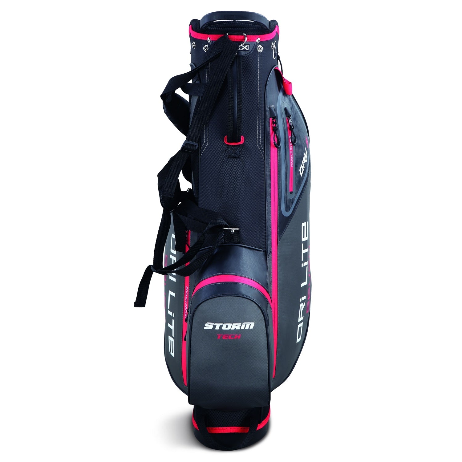 Big Max Dri Lite Seven standbag zwart/rood