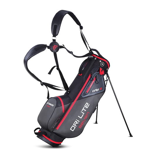 Big Max Dri Lite Seven standbag zwart/rood