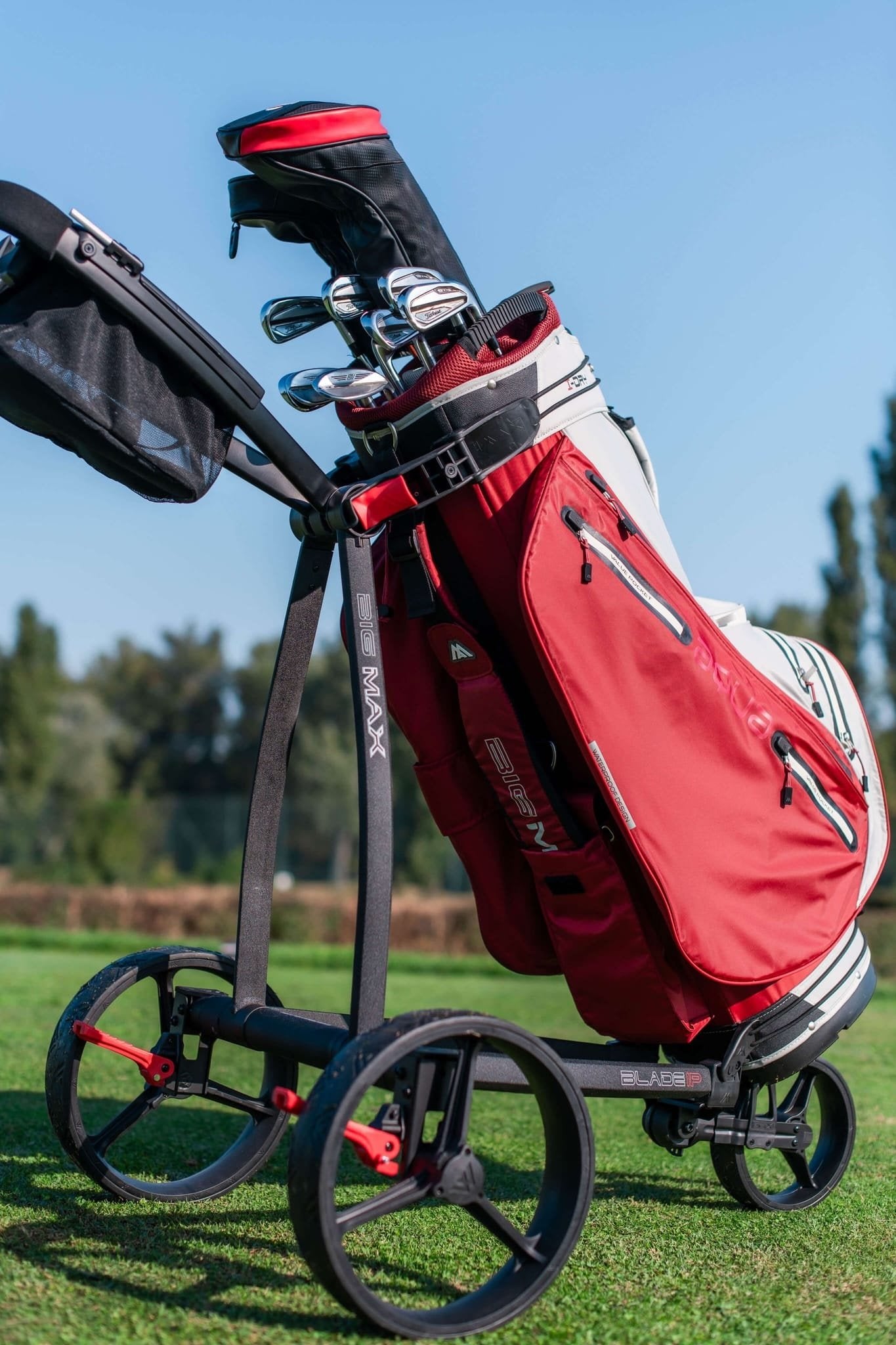 Big Max Blade IP 2.0 golftrolley zwart