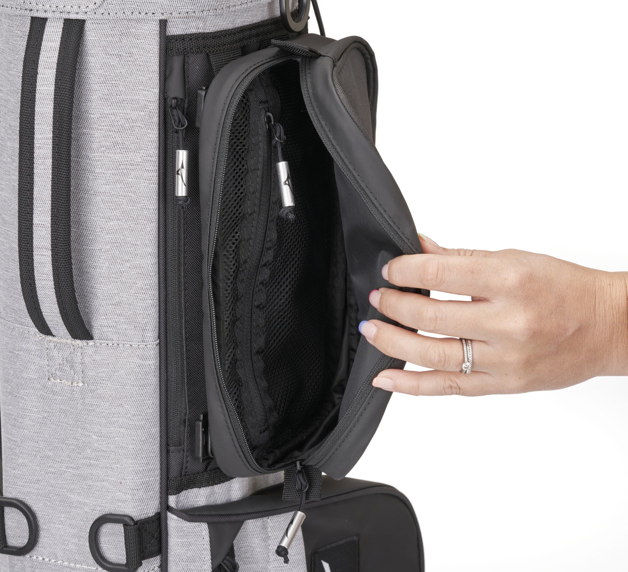 Mizuno BR-D2 Carry Bag grijs/zwart