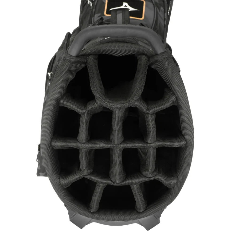 Mizuno BR DX hybrid standbag  zwart/camo/koper