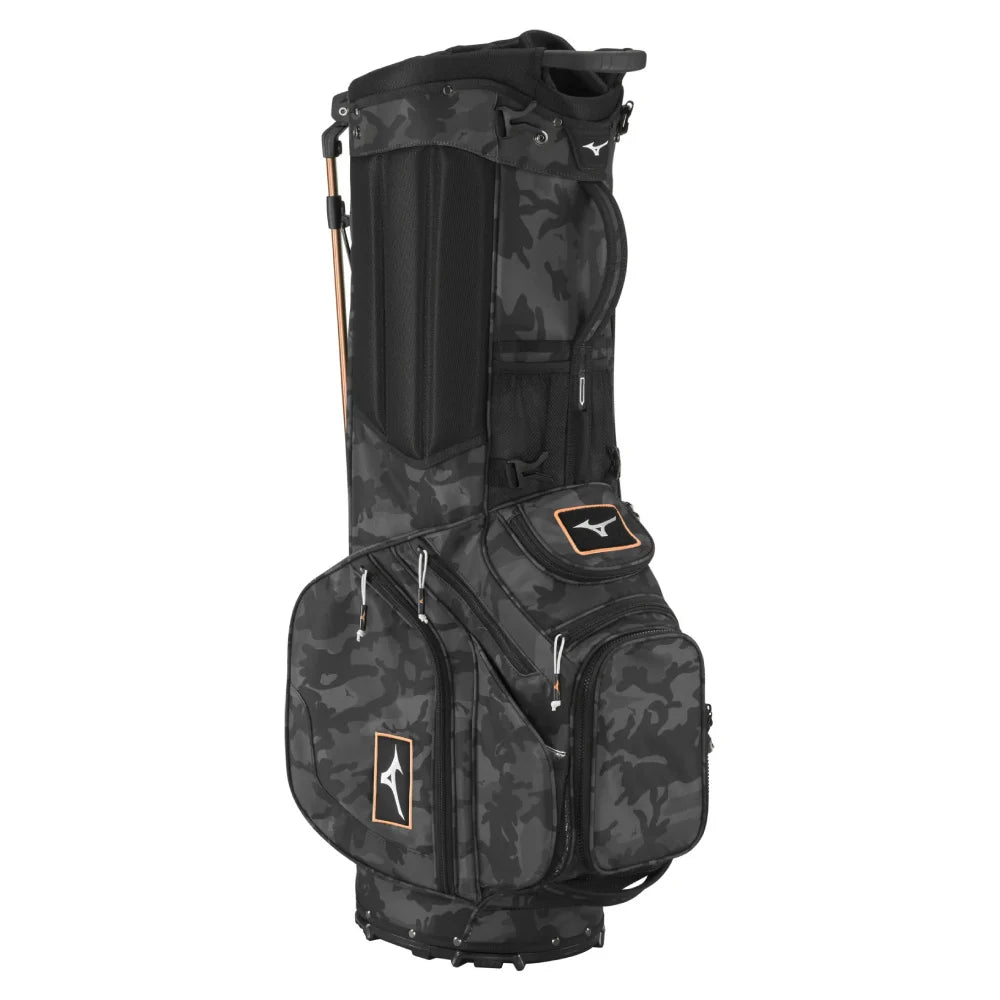 Mizuno BR DX hybrid standbag  zwart/camo/koper