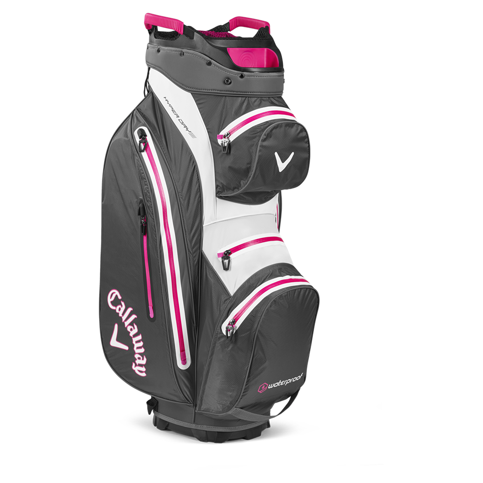 Callaway Hyper Dry 15 cartbag grijs/paars