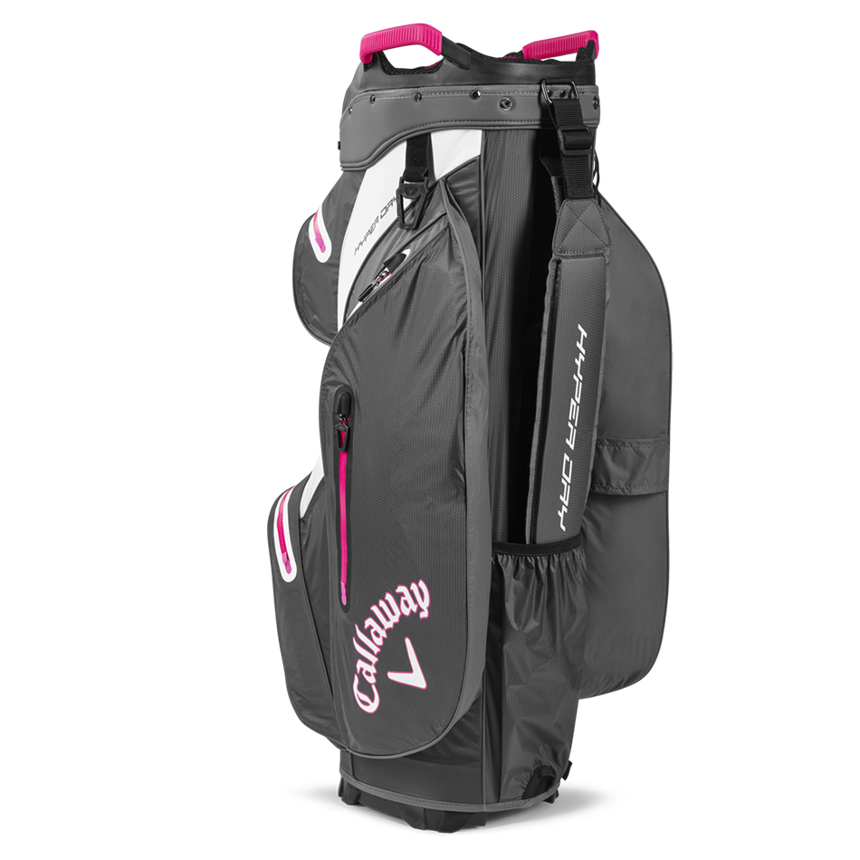 Callaway Hyper Dry 15 cartbag grijs/paars