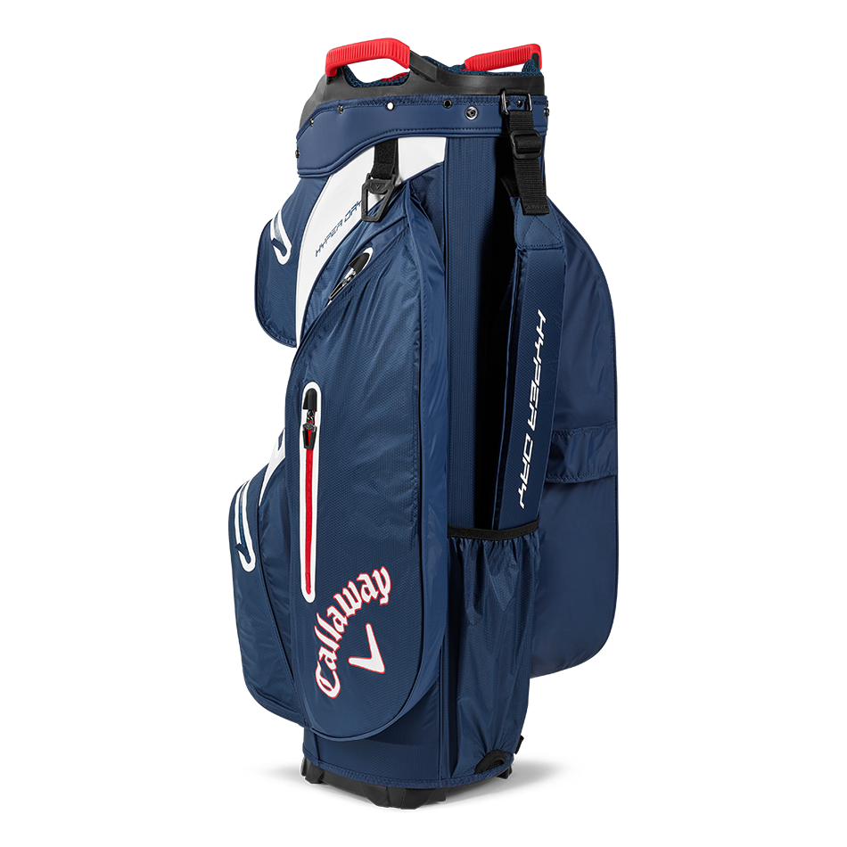 Callaway Hyper Dry 15 cartbag blauw/wit