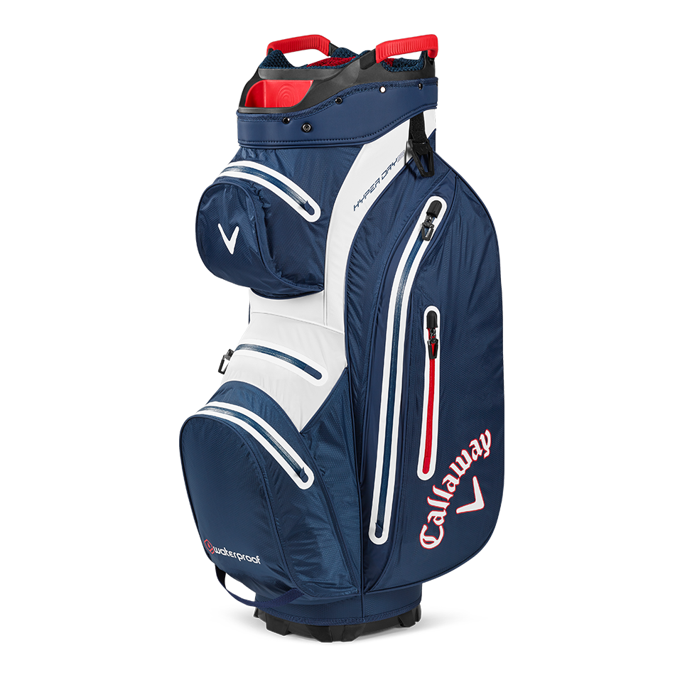 Callaway Hyper Dry 15 cartbag blauw/wit