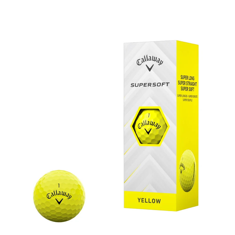 Callaway Supersoft geel