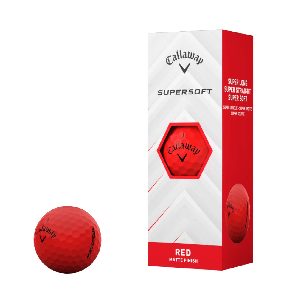 Callaway Supersoft rood