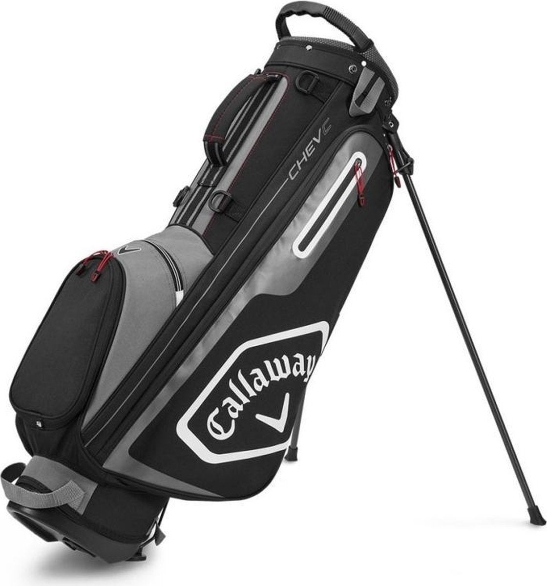 Callaway Chev C standbag zwart/grijs