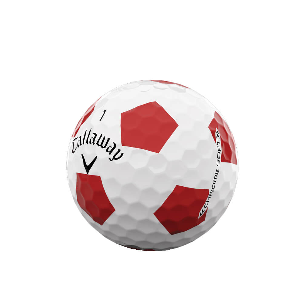 Callaway Chrome Soft Truvis rood