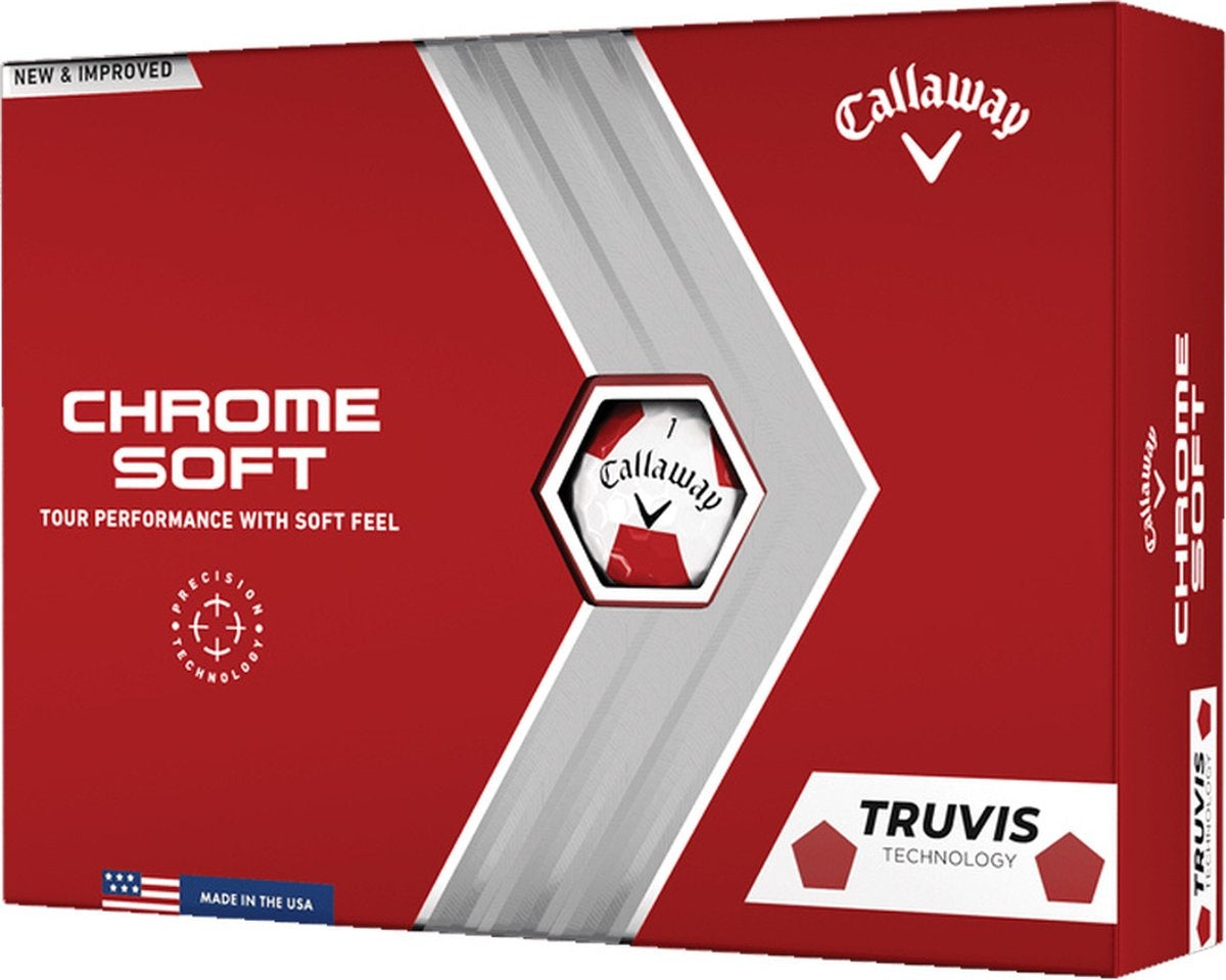 Callaway Chrome Soft Truvis rood