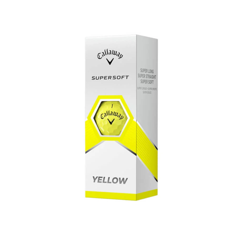 Callaway Supersoft geel