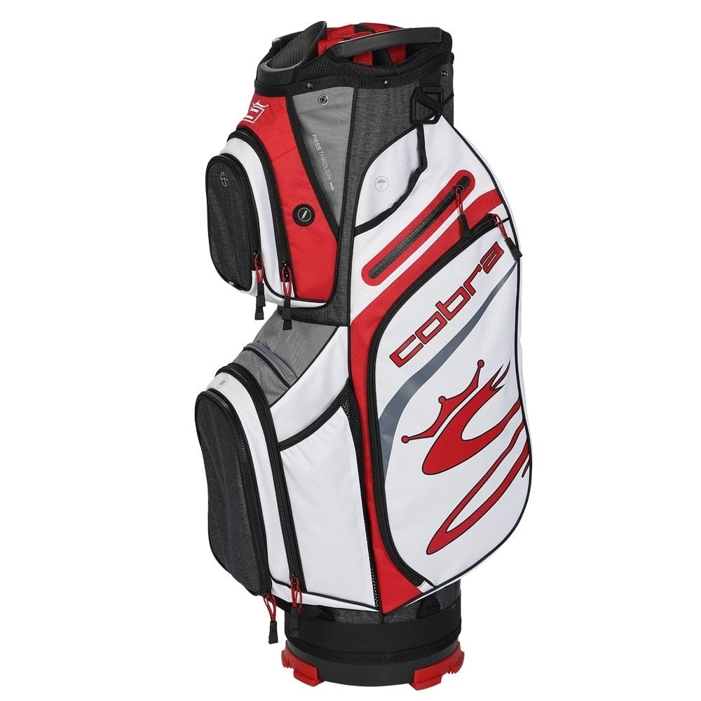 Cobra Ultra Light Cartbag 2020 wit/rood/grijs