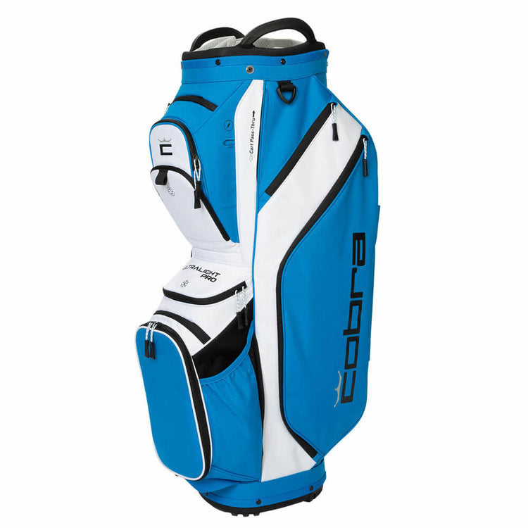 Cobra Ultralight Pro cartbag blauw/wit